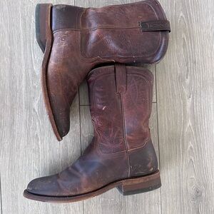 Tony Lama Whiskey Brown Western Boots